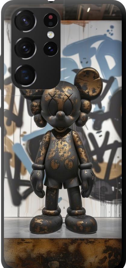 Чехол на Samsung Galaxy S21 Ultra (5G) Bronze kaws v2 (6098b-2116-42517)