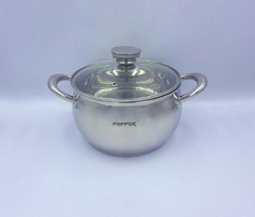 Кастрюля Sesame зі скляною кришкою 1,9 л 16х9,5 см - фото 2