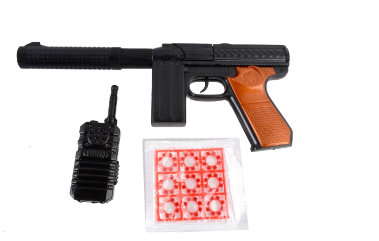 Дитячий іграшковий пістолет A-Toys 253 з набором пістонів (MTT-91646)