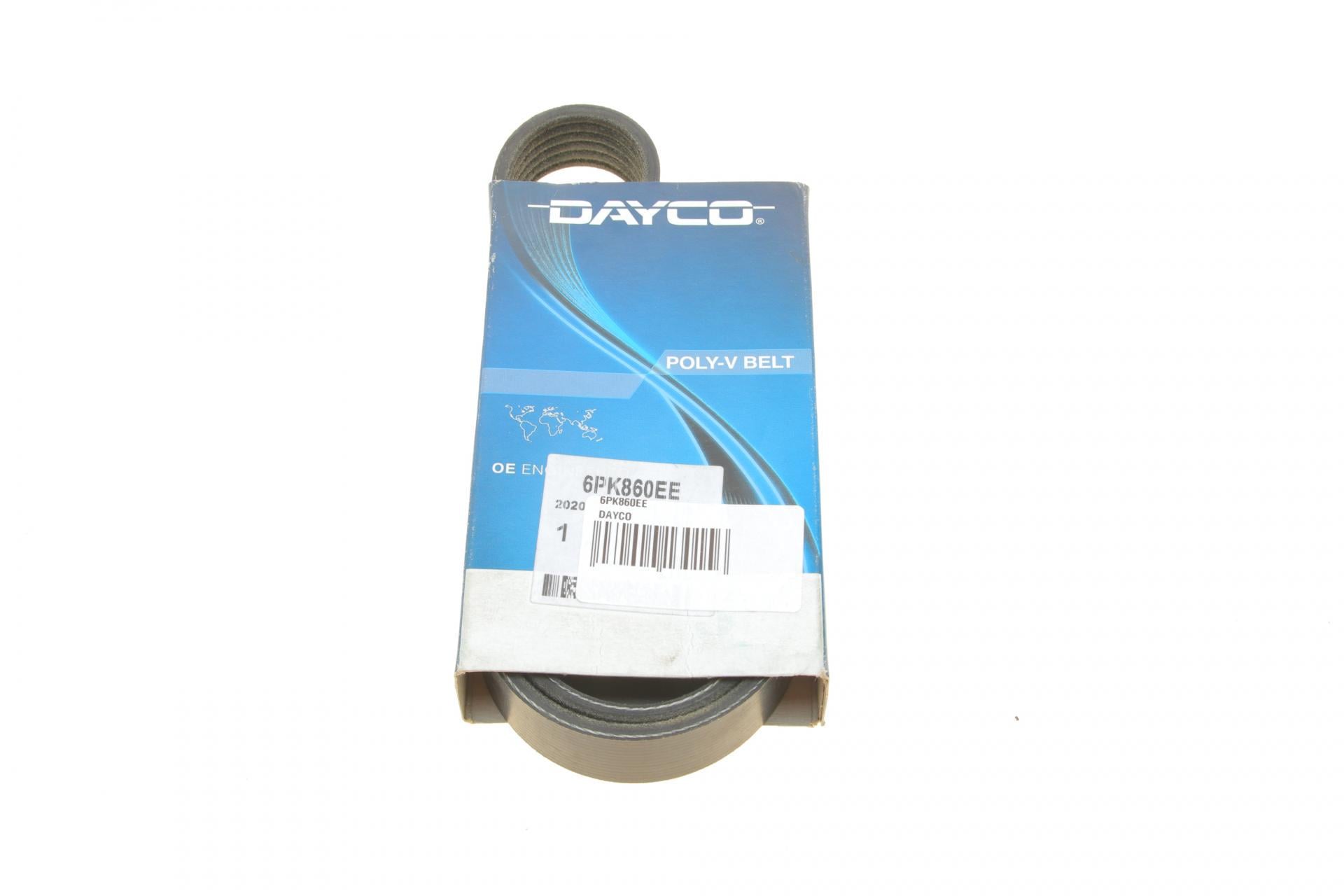 Ремень генератора DAYCO VOLKSWAGEN Crafter/T6 2.0 TDI 15- (6PK860EE)