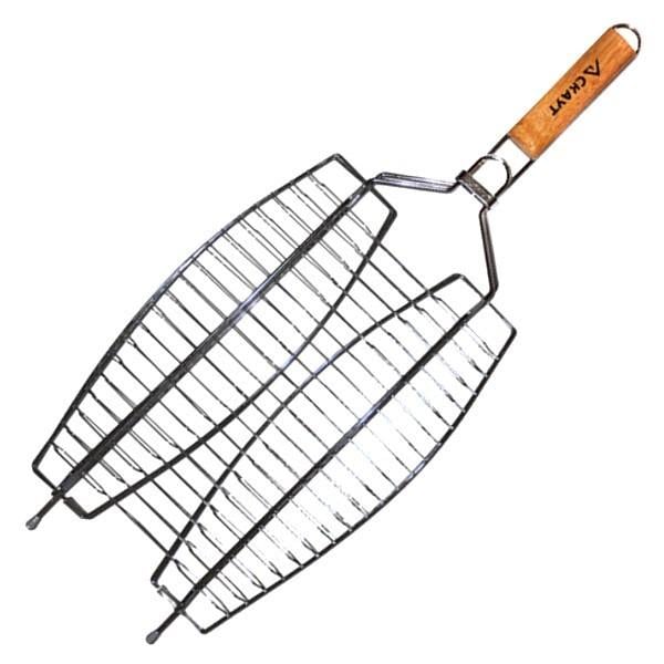 Решетка для гриля Kamille Скаут 36х25х3,5 см (KM-0709)