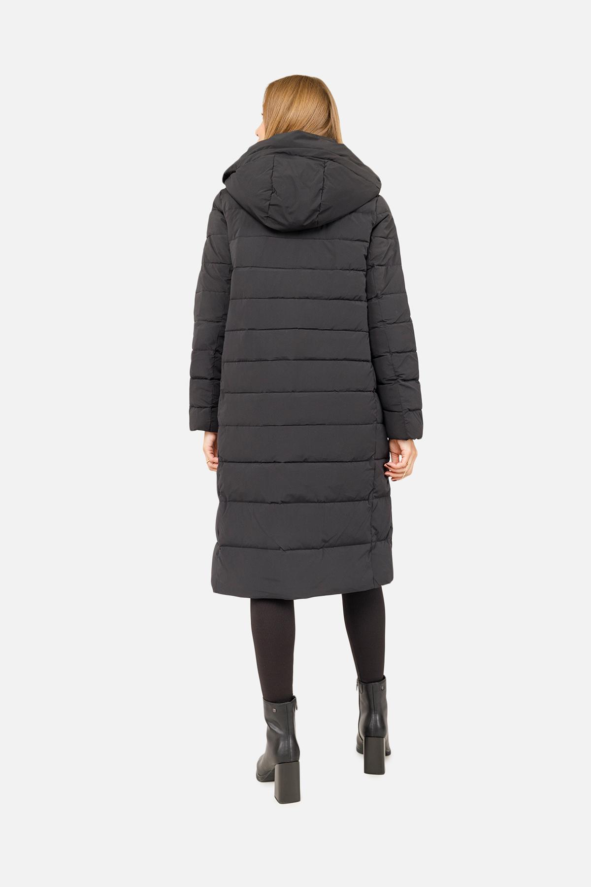 Куртка женская ЦБ-00256270 р. 40 Черный (28421966) - фото 5 Куртка женская ЦБ-00256270 р. 40 Черный (28421966) - фото 5