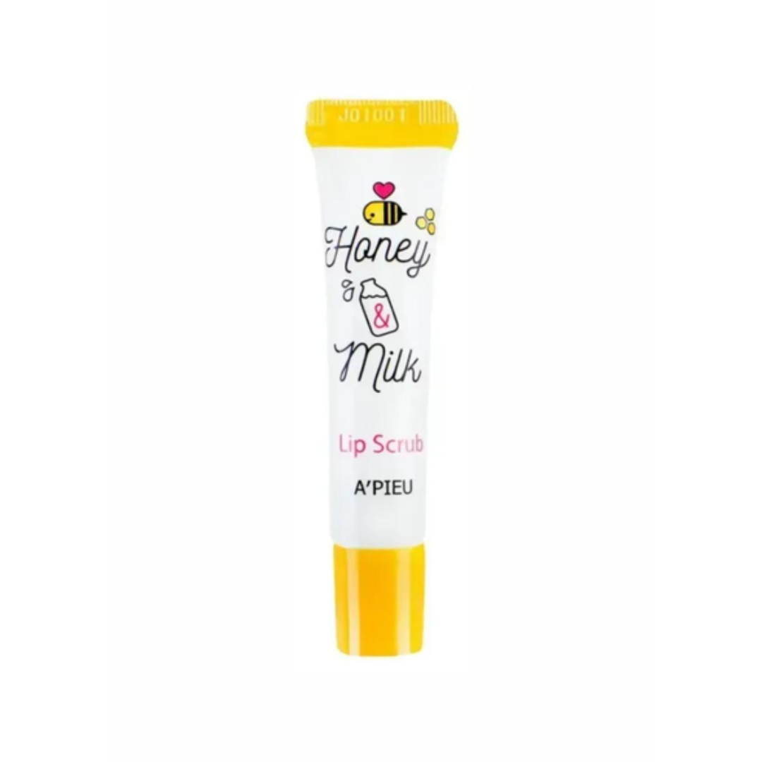 Скраб для губ A'pieu Honey & Milk Lip Scrub 8 мл (27303561)