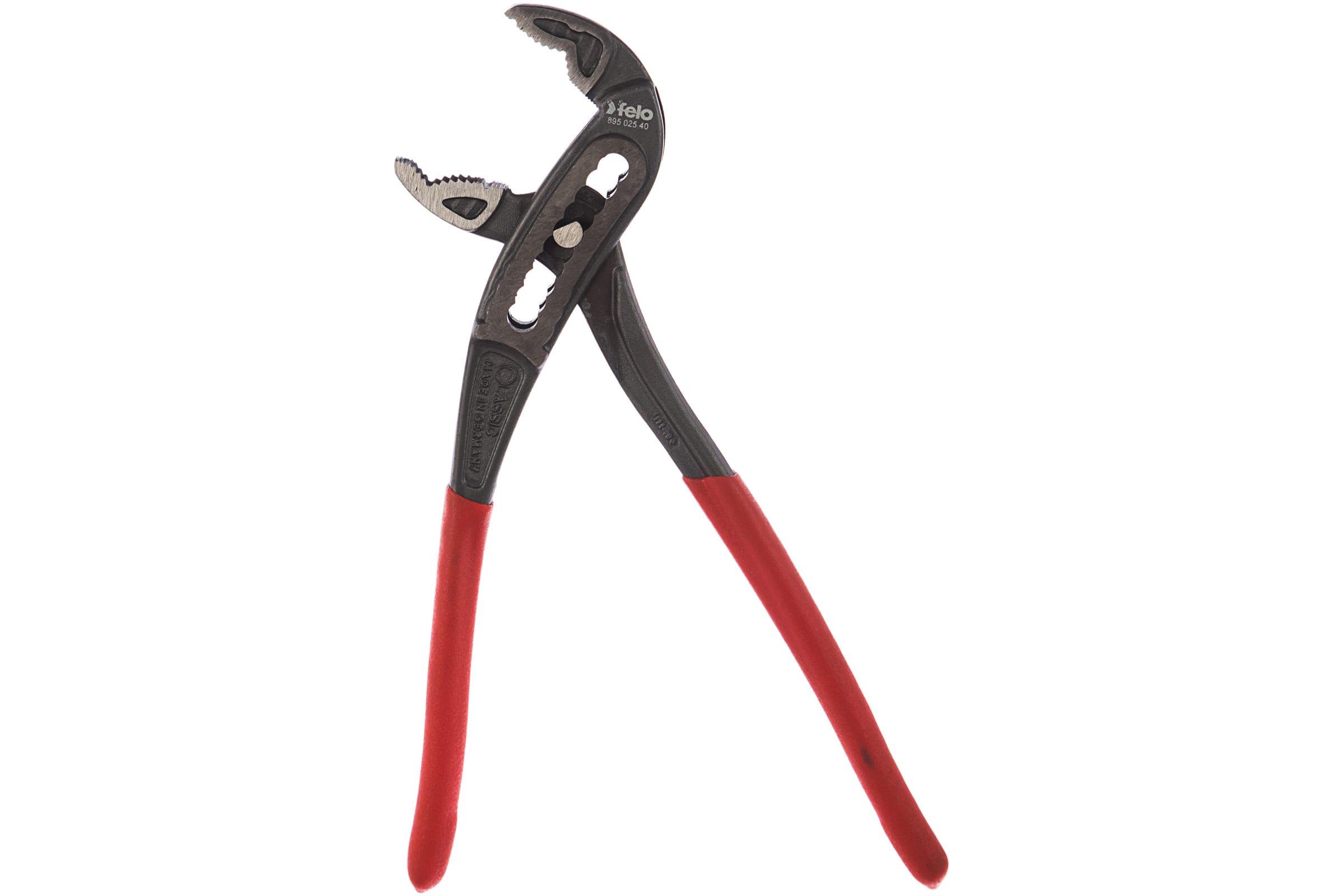 Переставные клещи Felo 240 мм захват 50 мм 89502540 (11472)