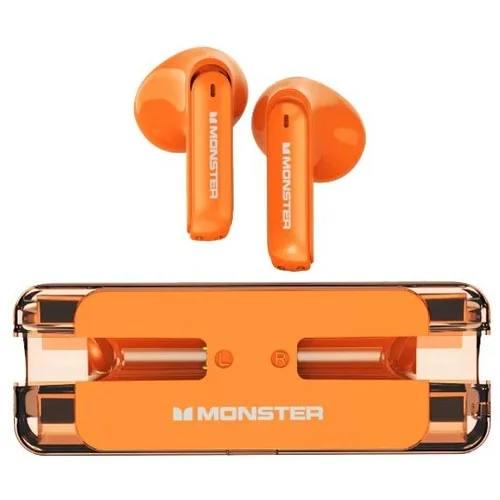 Наушники беспроводные с микрофоном Monster Airmars XKT08 Orange (14485373) - фото 2