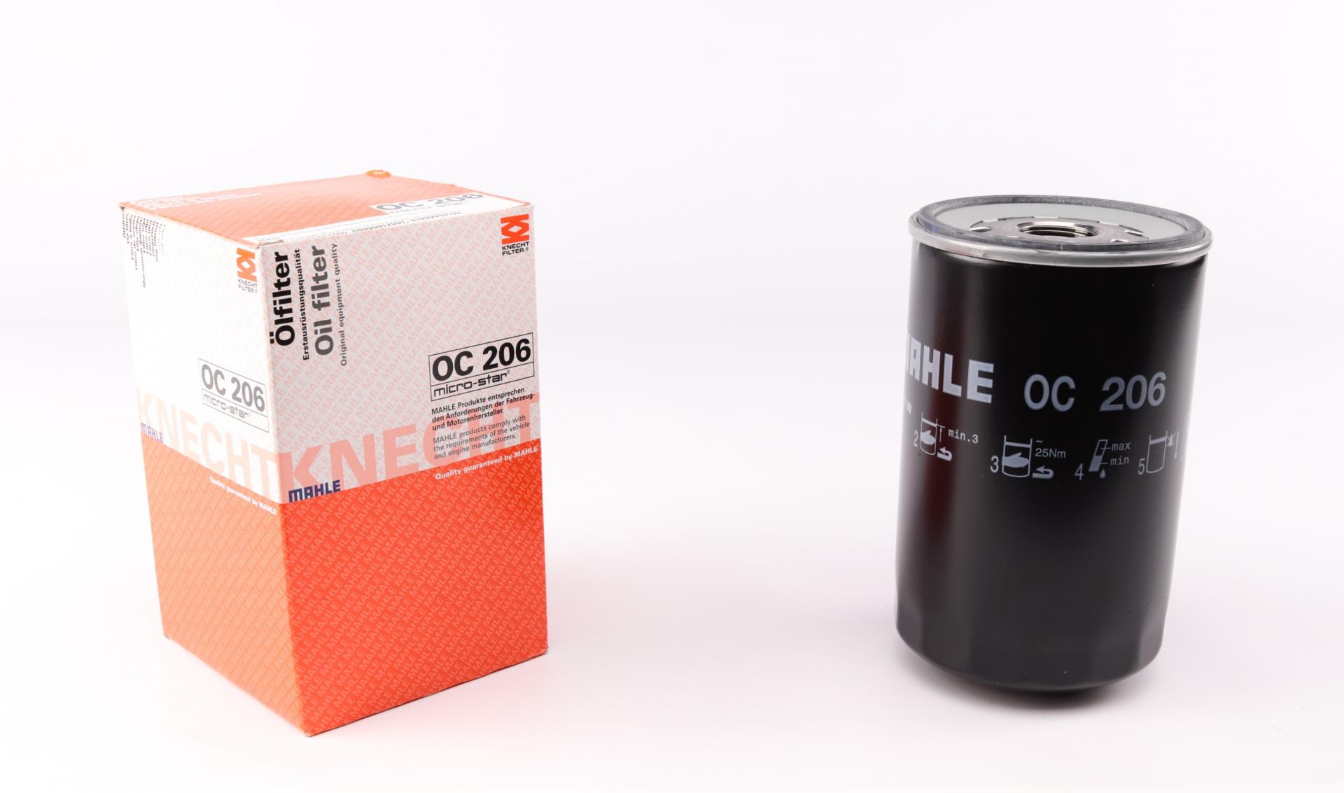 Фильтр масляный KNECHT для Iveco/VW/Man 87- (OC 206)