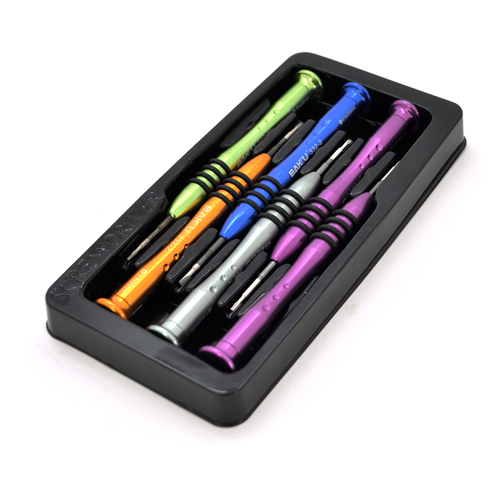 Набір викруток BAKKU BK-3332B Torx/Хрестова/Y-подібна/Прямий шліц сталь S2 6 шт. (YUT_V2915)