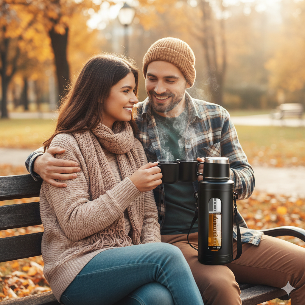 Термос с двойными стенками BPA free прозрачное окно 1500 мл Черный (2831224797) - фото 13 Термос с двойными стенками BPA free прозрачное окно 1500 мл Черный (2831224797) - фото 13