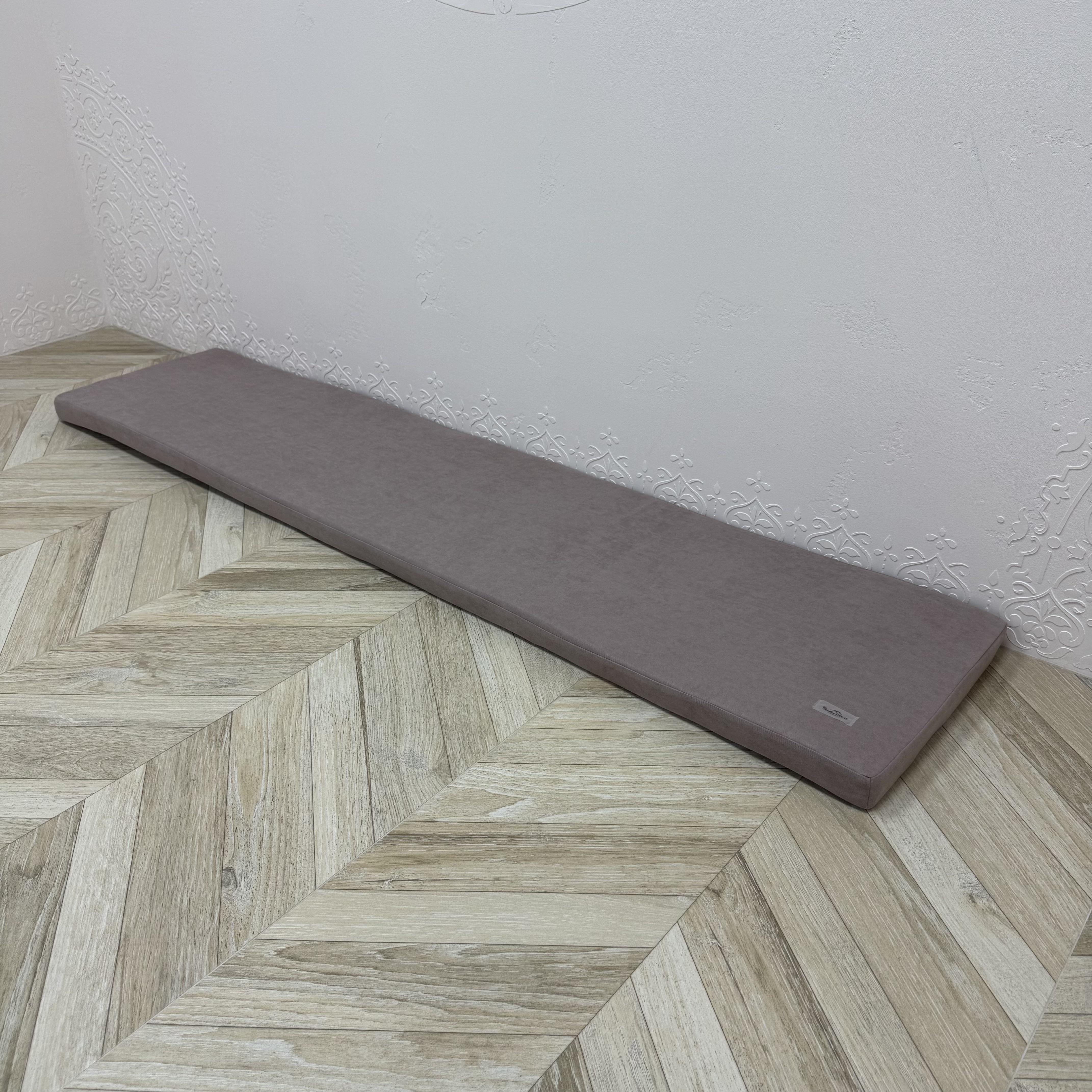 Матрас Comfort Home на подоконник/каркасы/поддоны/садовая мебель софт 120х40х5 см