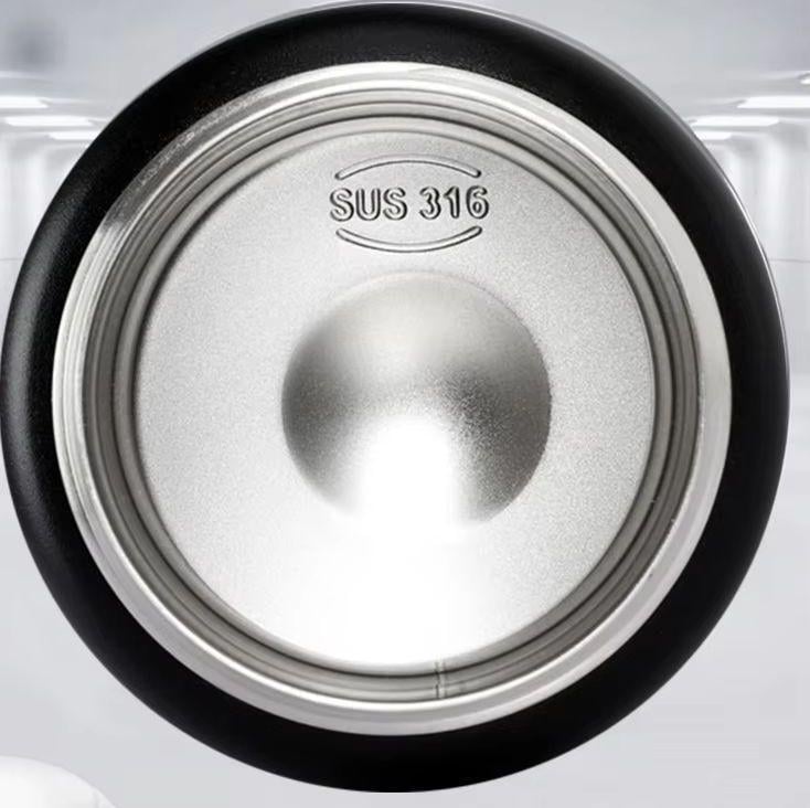 Термос із ситечком з нержавіючої сталі для гарячих та холодних напоїв універсальний 1000 мл Чорний (2554465061) - фото 6 Термос із ситечком з нержавіючої сталі для гарячих та холодних напоїв універсальний 1000 мл Чорний (2554465061) - фото 6