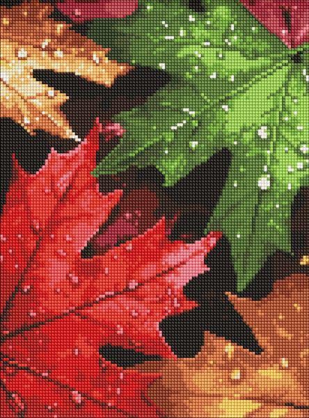 Алмазная мозаика Ideyka Осенняя роса 30x40 см (Id-AMO20073)
