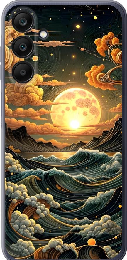 Чехол на Samsung Galaxy A25 5G Арт волны (6332u-3495-42517)