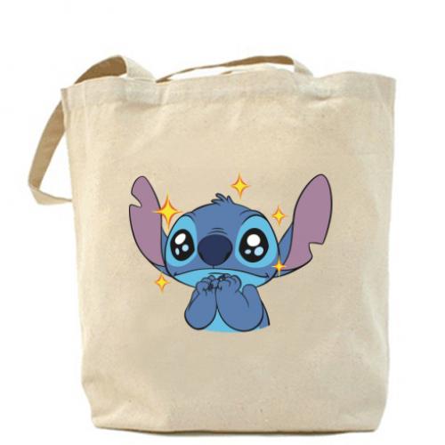 Шоппер Очарованный Стич 37x41 см Бежевый (18088470-11-205684) Шоппер Очарованный Стич 37x41 см Бежевый (18088470-11-205684)