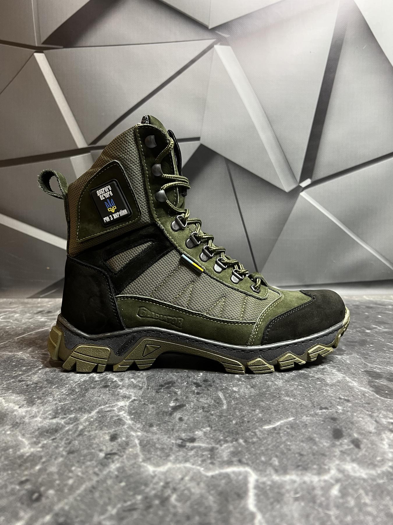 Берці чоловічі демісезонні р. 45 Хакі - фото 6 Берці чоловічі демісезонні р. 45 Хакі - фото 6