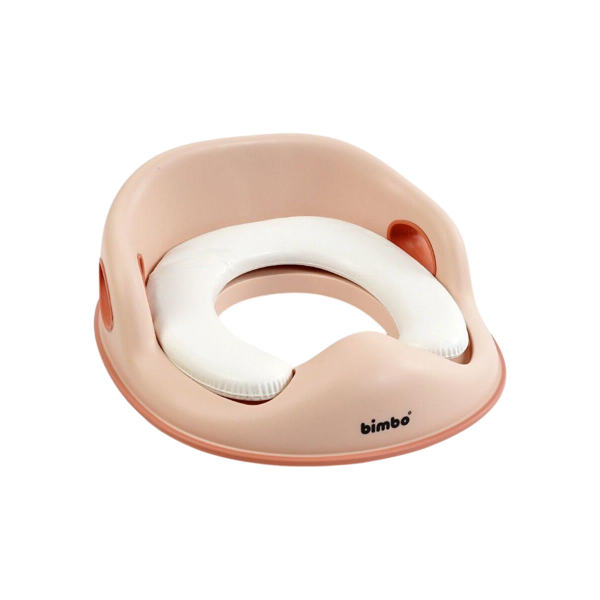 Сиденье для унитаза детское BM-07815 Bimbo мягкое съемное Пудровый (BM-07815)