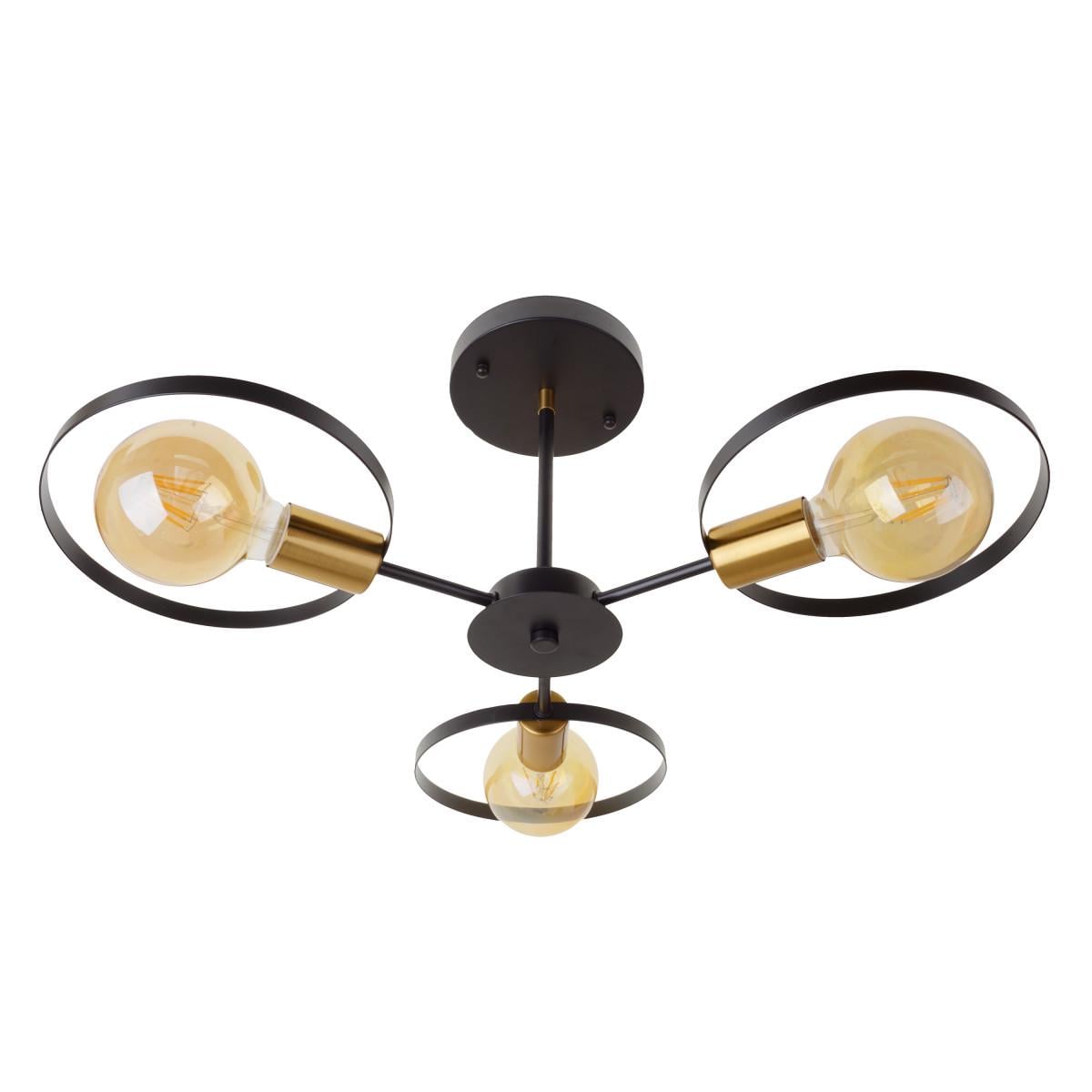 Люстра лофт Brille BL-789S/3 E27 BK FG