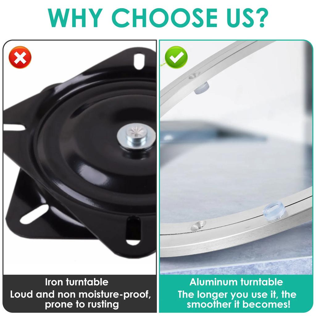 Подставка-стол поворотная металлическая 350 мм - фото 4 Подставка-стол поворотная металлическая 350 мм - фото 4