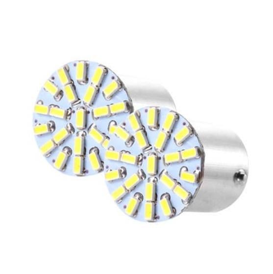 Автомобільні лампи LED комплект 1157 BAY15D P21 22 SMD 3014 Червоне світло (424411) Автомобільні лампи LED комплект 1157 BAY15D P21 22 SMD 3014 Червоне світло (424411)