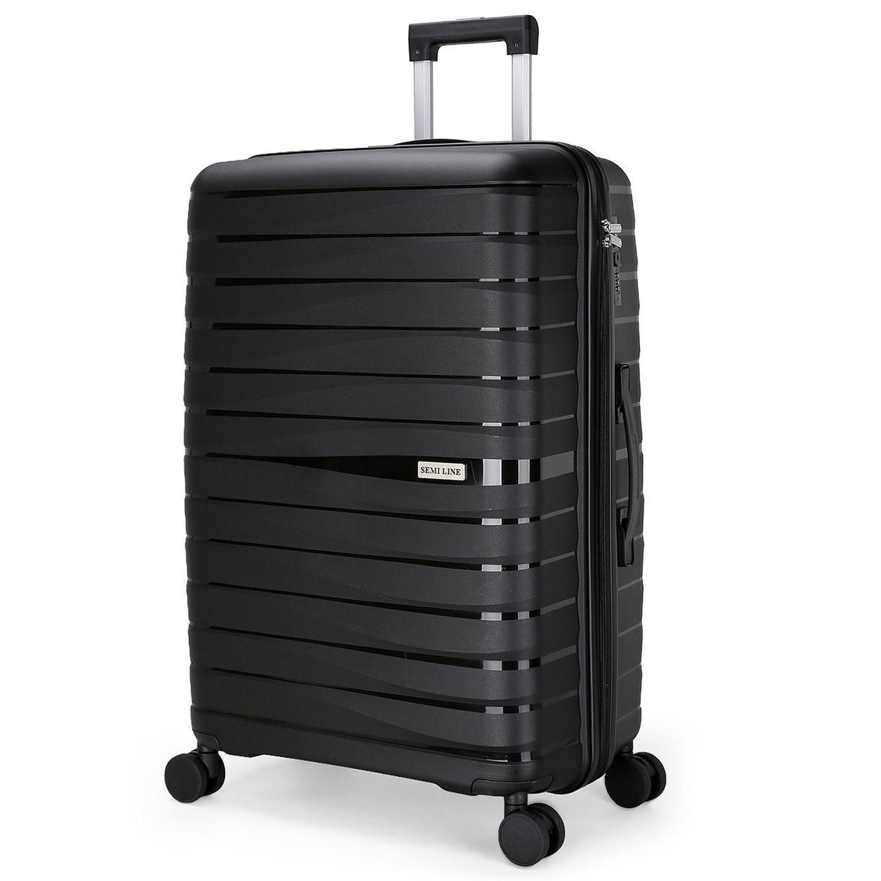 Чемодан SEMI LINE 24" M Black (T5794-2) Чемодан SEMI LINE 24" M Black (T5794-2)