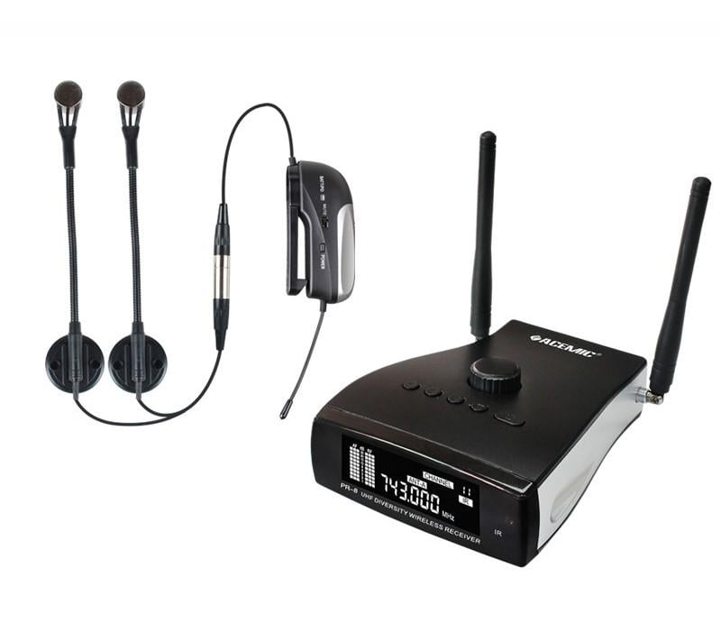 Мікрофони з інструментальною радіосистемою для акордеону баяну ACEMIC PR-8/AT-20 (0032)