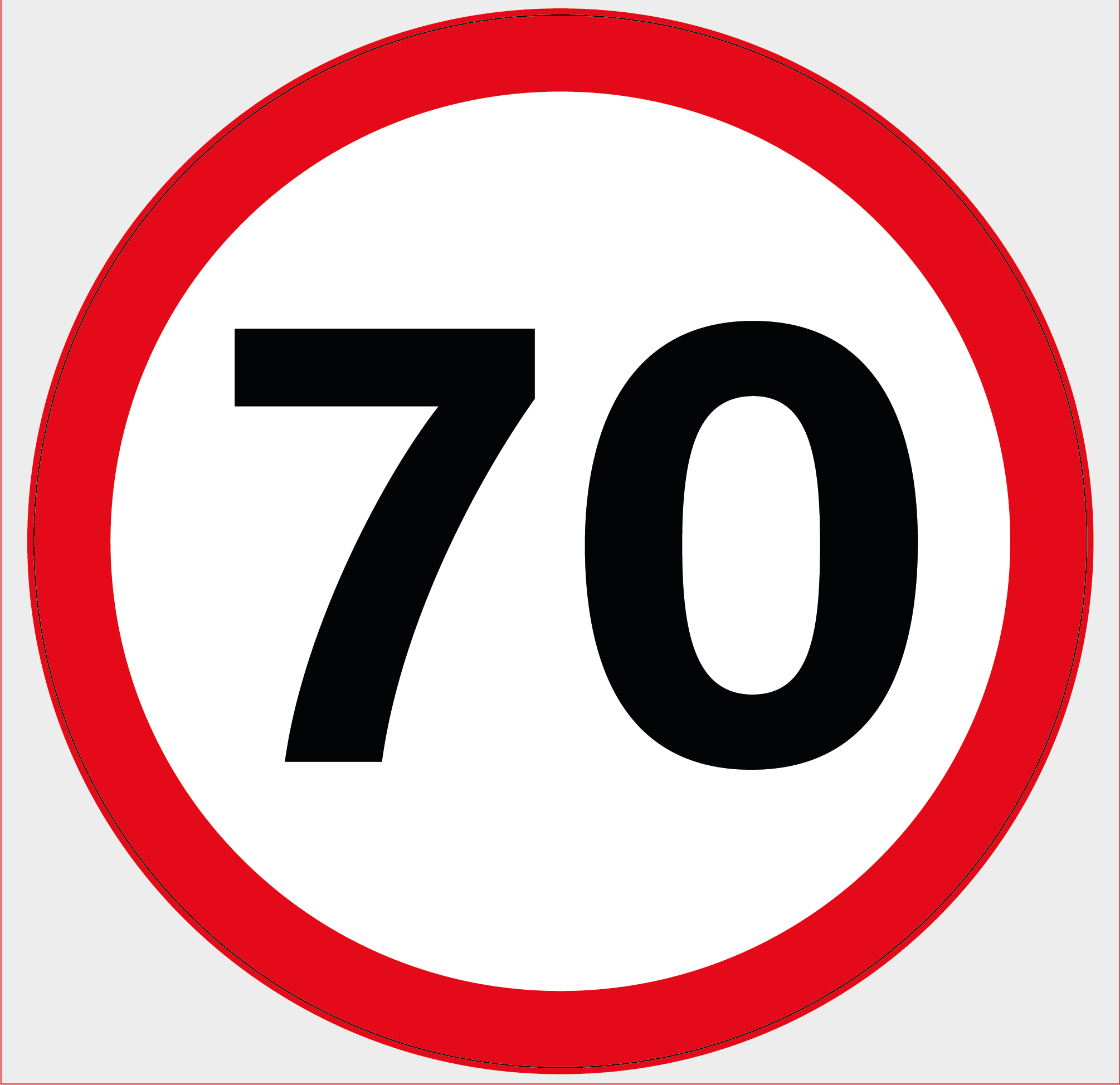 ᐉ Наклейка на автомобиль Знак 70 для начинающего водителя (10090440 .