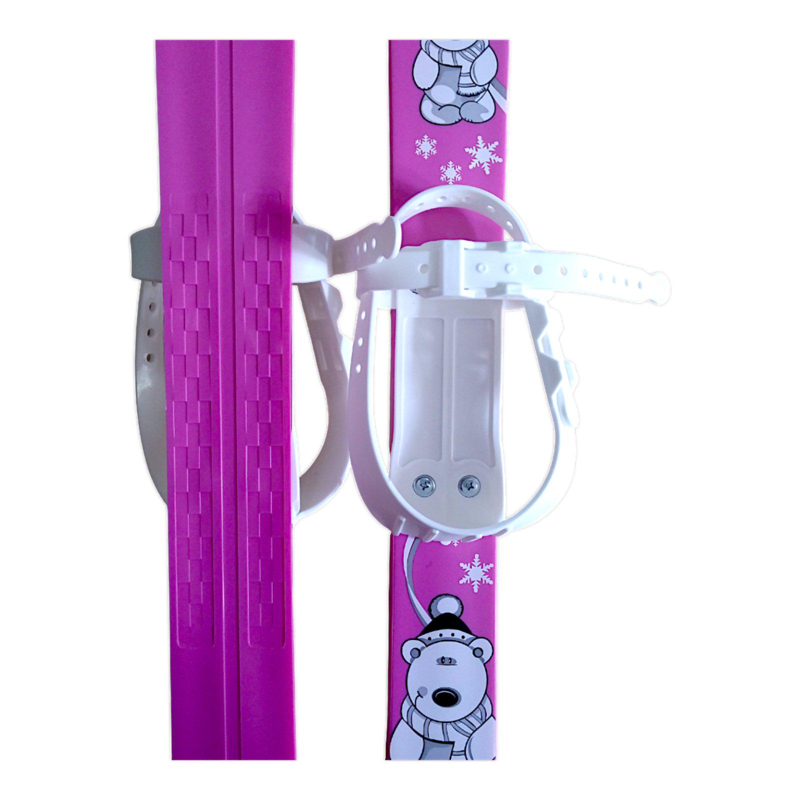 Набір лижний дитячий Marmat 70 см Рожевий (11281) - фото 4 Набір лижний дитячий Marmat 70 см Рожевий (11281) - фото 4