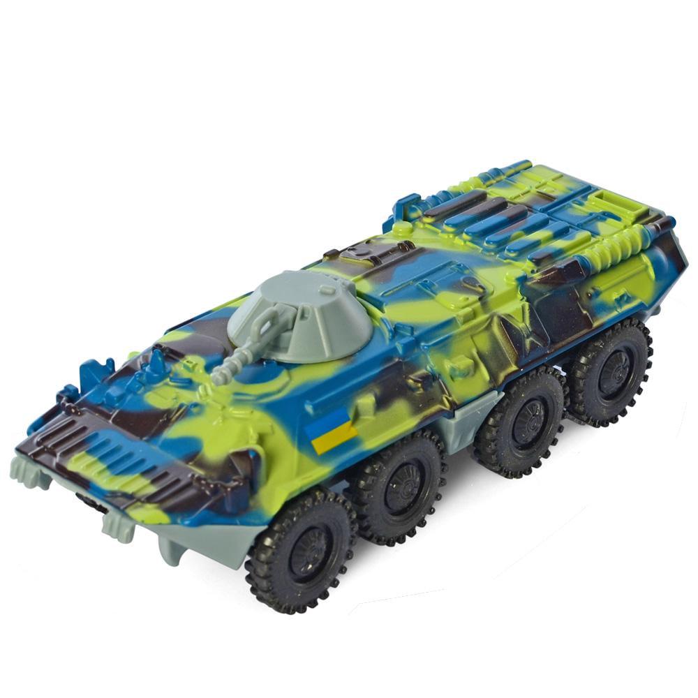 Машинка металопластикова АвтоСвіт AS-2768 БТР-80 (114052) Машинка металопластикова АвтоСвіт AS-2768 БТР-80 (114052)