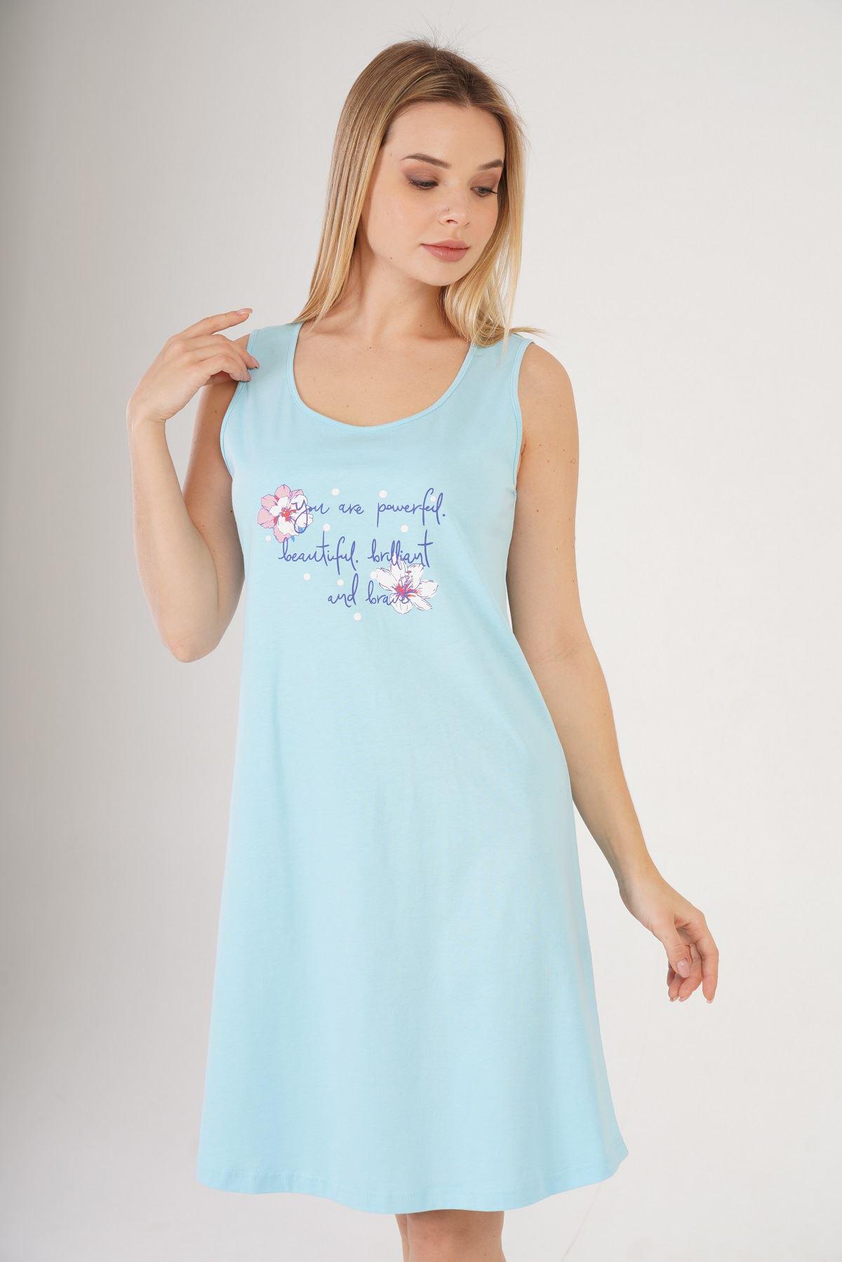 Ночная сорочка Vienetta L Голубой (2100502)