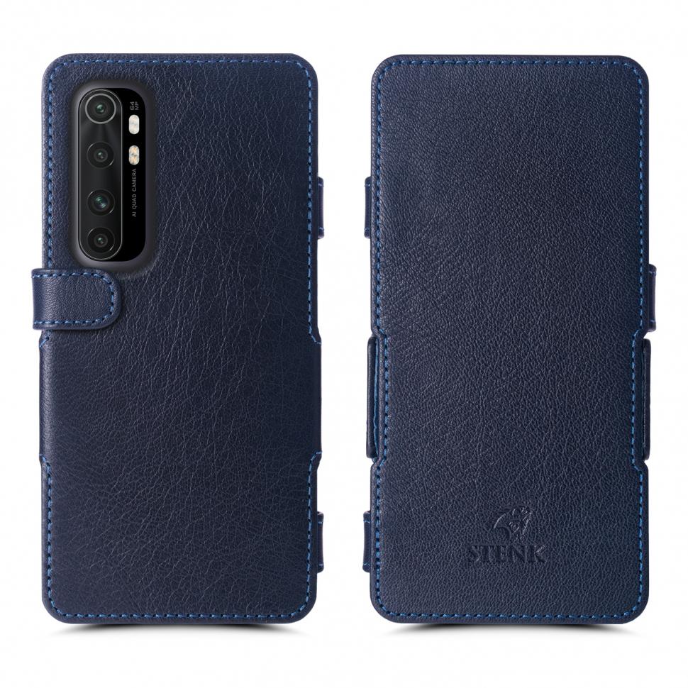 Чехол книжка Stenk Prime для Xiaomi Mi Note 10 Lite Синий (68166)
