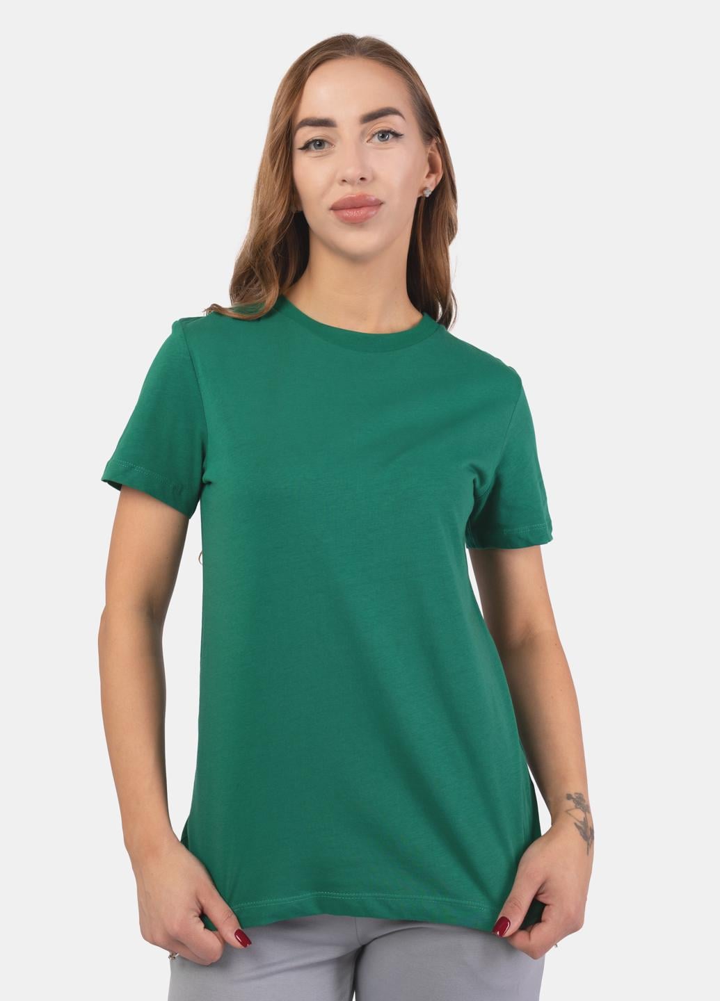 Футболка женская Fashion 103690 L Зеленый (103690_L)