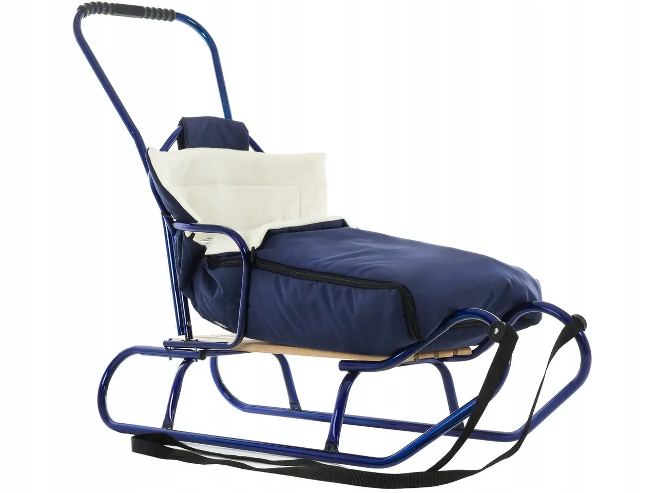 Санки 4в1 з ручкою та конвертом Cиній (BACIK)