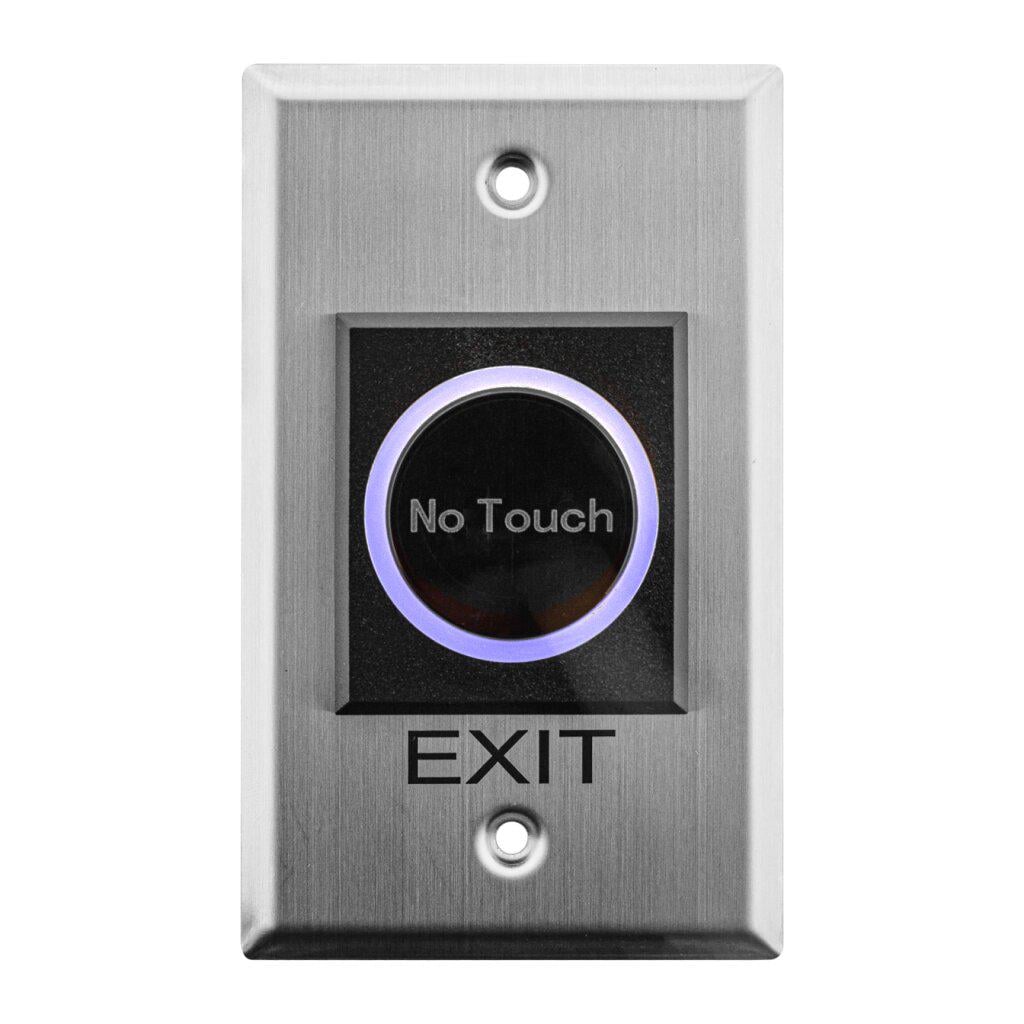 Кнопка выхода бесконтактная GreenVision GV-ВЕ-803S Хромированная сталь (25815368)