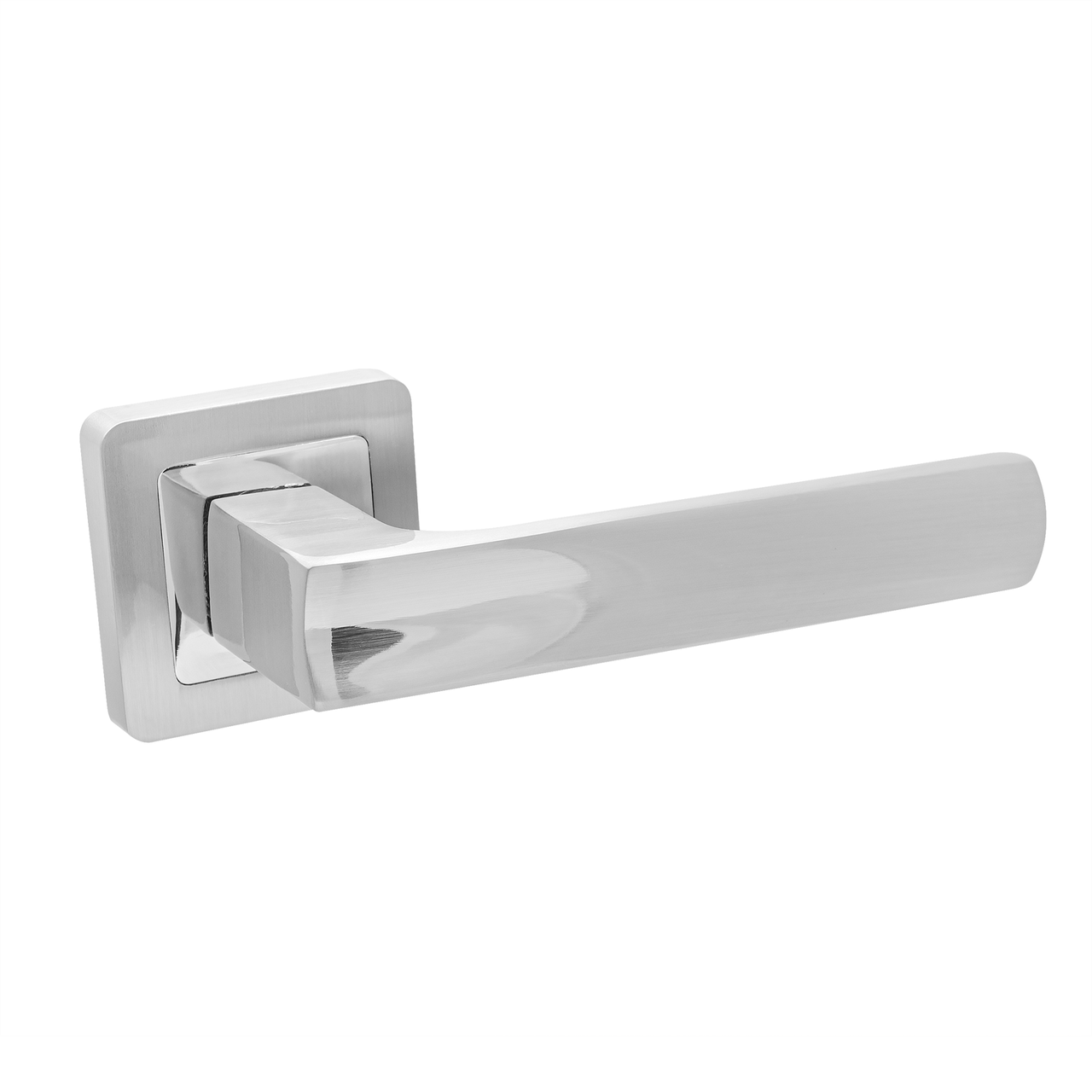 Комплект дверных ручек Code Deco H-22110-A-CRM 2 шт. Хром матовый (31759368)