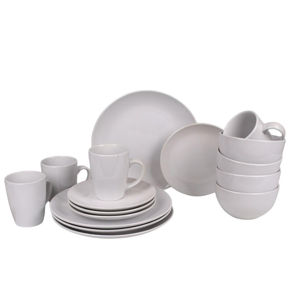 Столовый сервиз MC5585-1 на 4 персоны 16 предметов Белый (29875695)