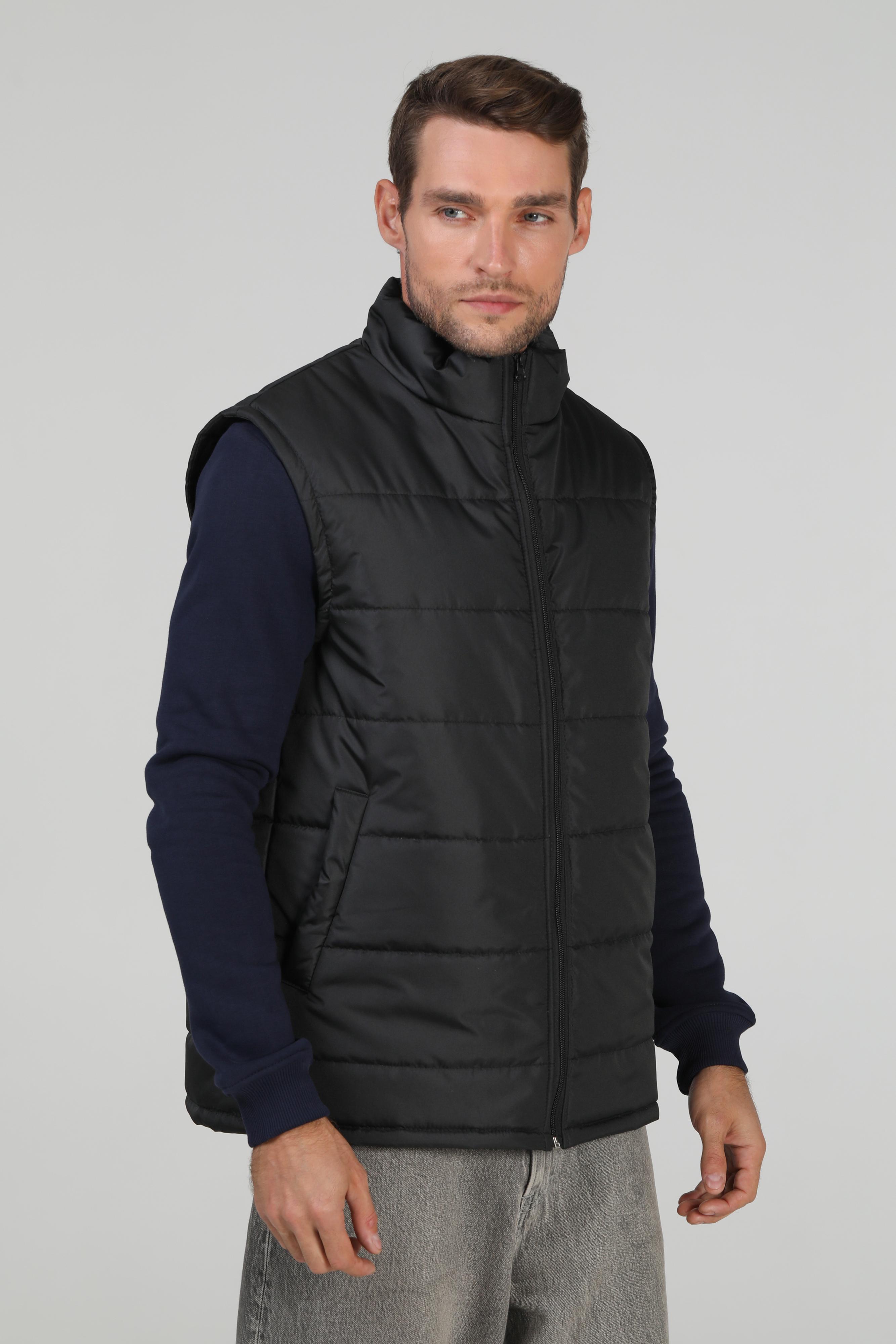 Жилет утеплений Ray BASIC U0601 UNISEX L Чорний - фото 6