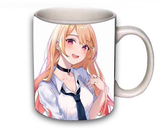 Чашка аниме Эта фарфоровая кукла влюбилась Белый (z1448)