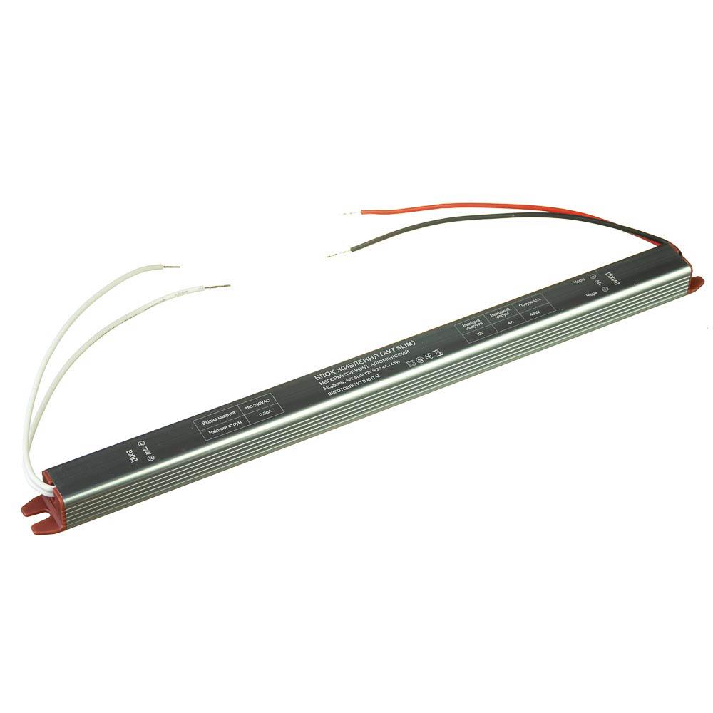 Блок питания AVT slim узкий 12 В 4 А 48 Вт IP20