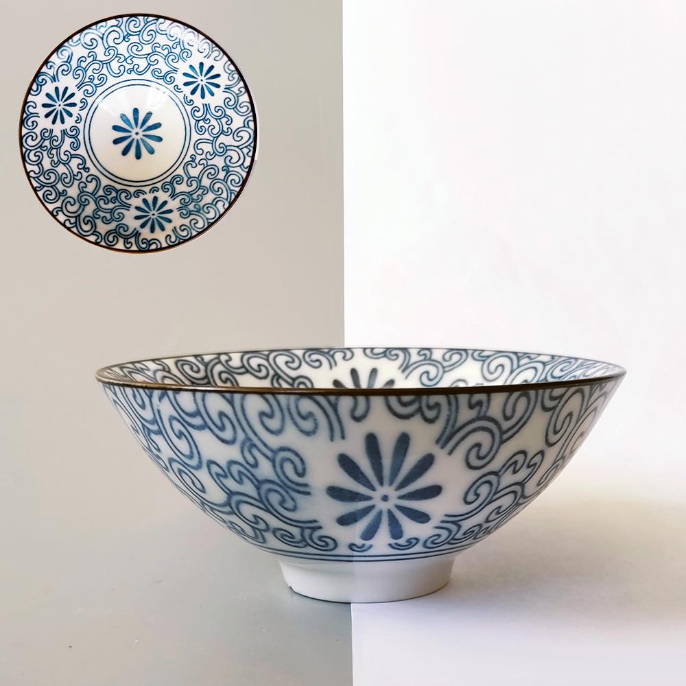 Пиала для чая Ромашковое поле фарфоровая 90 мл - фото 2