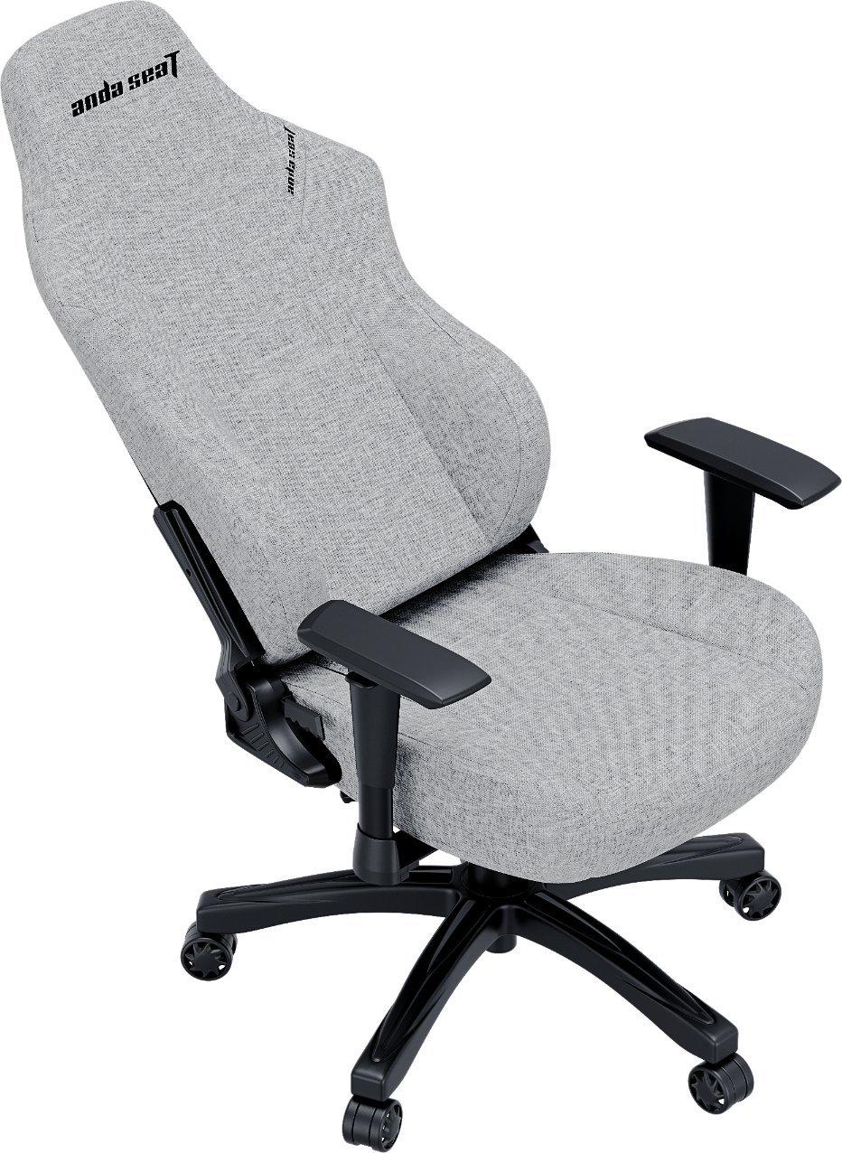 Крісло комп'ютерне для геймера Anda Seat Luna L Grey Fabric (AD18-44-G-F) - фото 7 Крісло комп'ютерне для геймера Anda Seat Luna L Grey Fabric (AD18-44-G-F) - фото 7
