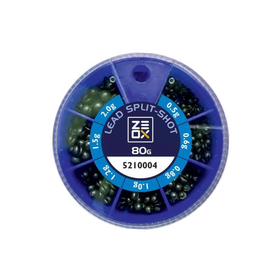 Набор грузил Zeox Lead Split-Shot 80 г (3KB5074)