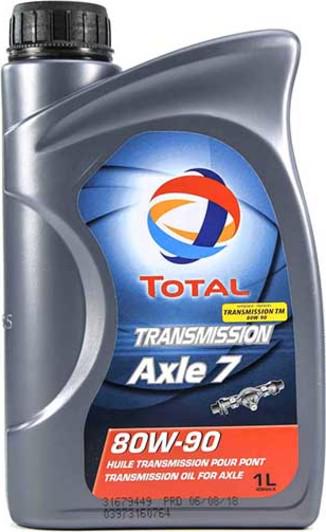 Мастило трансмісійне Total Traxium Axle 7 80W-90 1 л (214086)