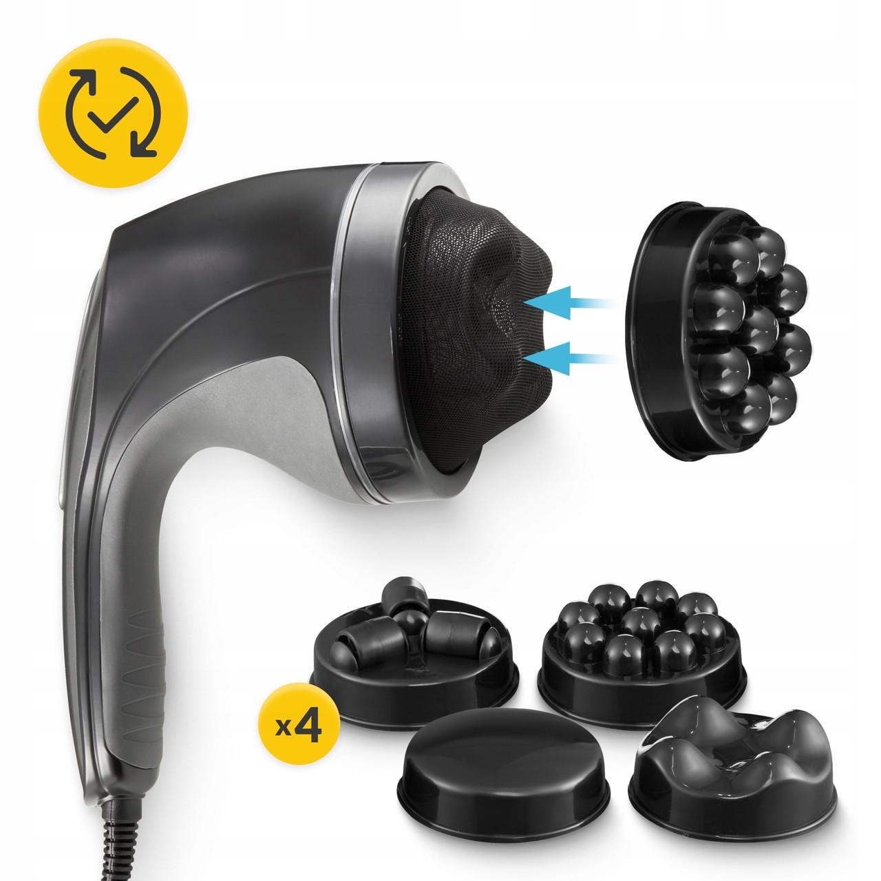 Массажер для тела 4fizjo Body Shaping 4в1 ручной антицеллюлитный Black (P-5907739319128) - фото 4