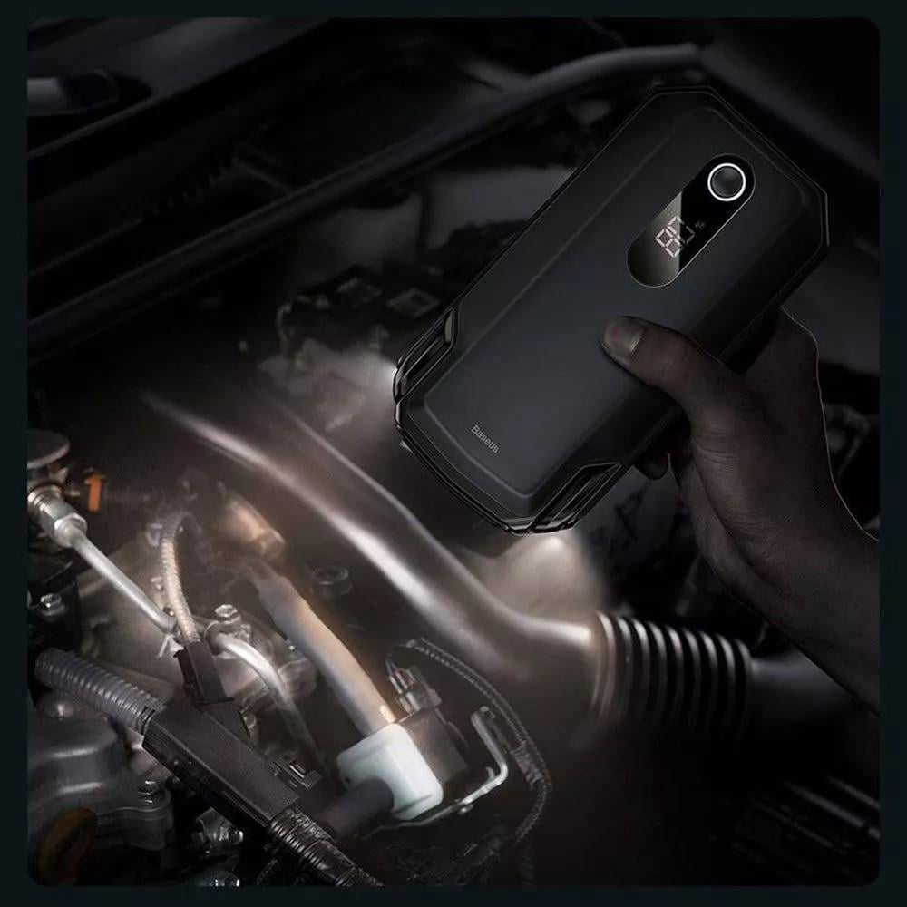 Пристрій пуско-зарядний BASEUS Super Energy Max Car Jump Starter 20000 mAh (CGNL020001-1) - фото 6 Пристрій пуско-зарядний BASEUS Super Energy Max Car Jump Starter 20000 mAh (CGNL020001-1) - фото 6