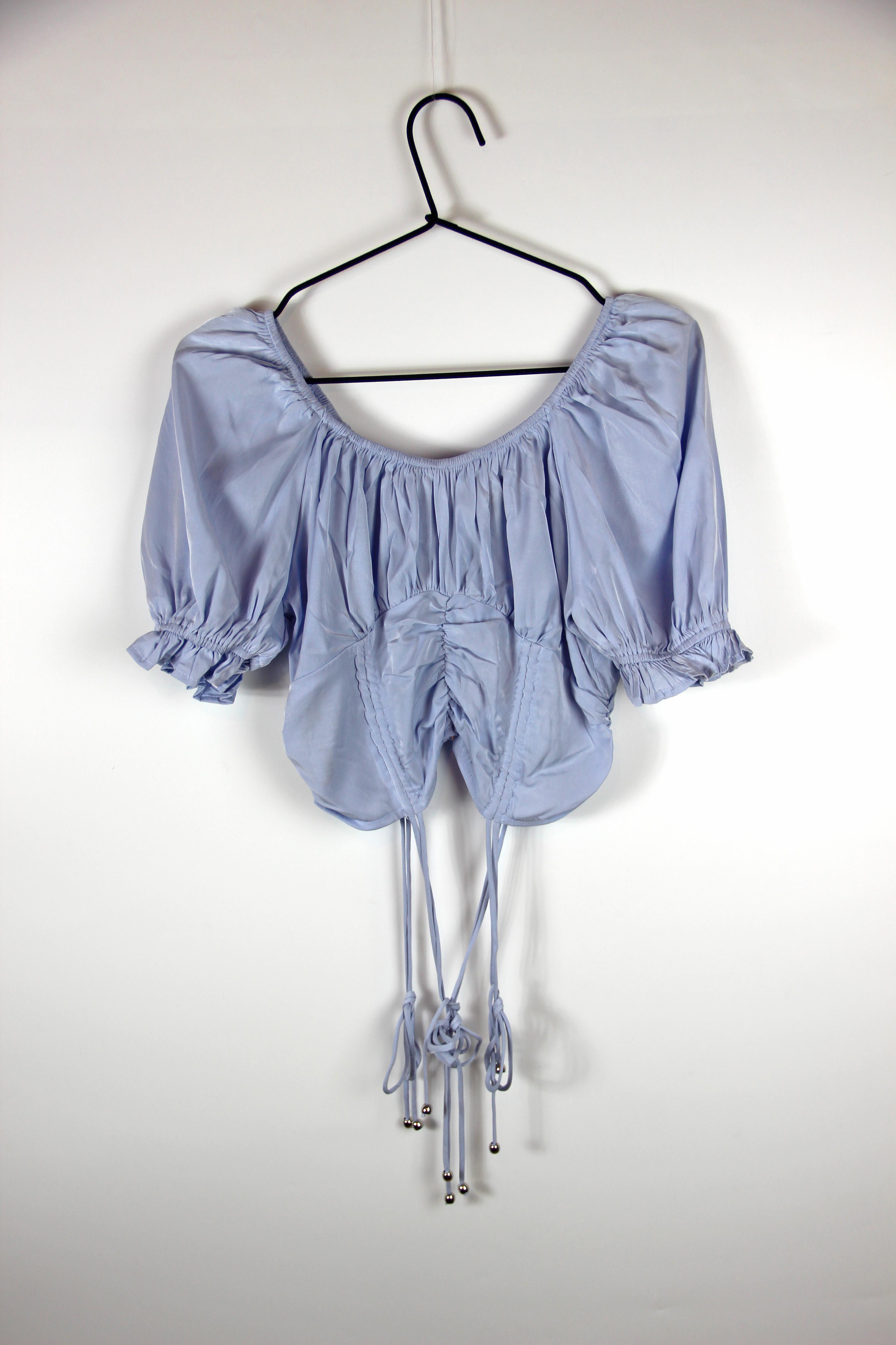 Топ Missguided TW631326 р. 36 Голубой - фото 1 Топ Missguided TW631326 р. 36 Голубой - фото 1