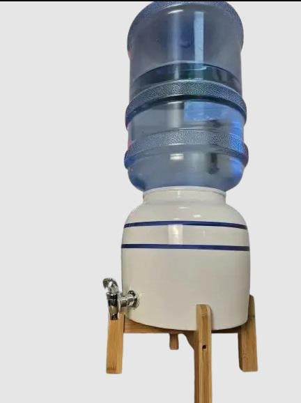 Диспенсер керамический для воды с подставкой и краником в комплекте ViO CD-01 - фото 4 Диспенсер керамический для воды с подставкой и краником в комплекте ViO CD-01 - фото 4