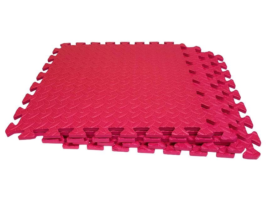 Пол мягкий-пазл EVA 500х500х10 мм Красный (1994672407) - фото 3 Пол мягкий-пазл EVA 500х500х10 мм Красный (1994672407) - фото 3