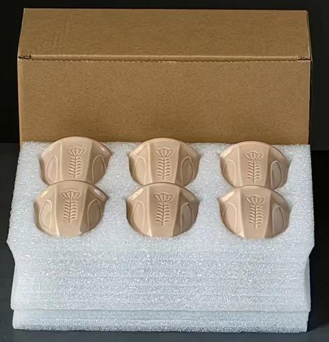 Набор пиалов 100 мл 6 шт. Бежевый (33308294)