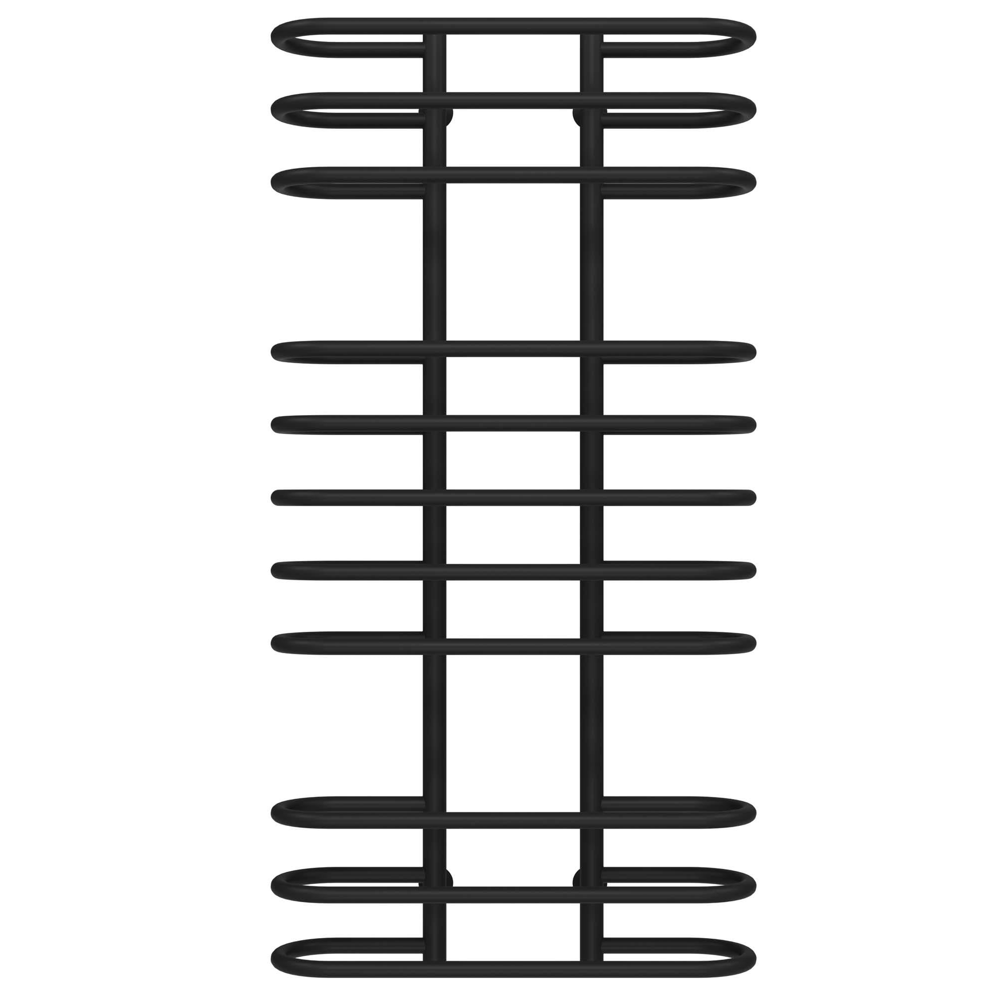 Полотенцесушитель водяной Deffi Британика П11 нижнее подключение нержавеющая сталь 600х1200 мм Черный (C.BR.120.60.11.BA)