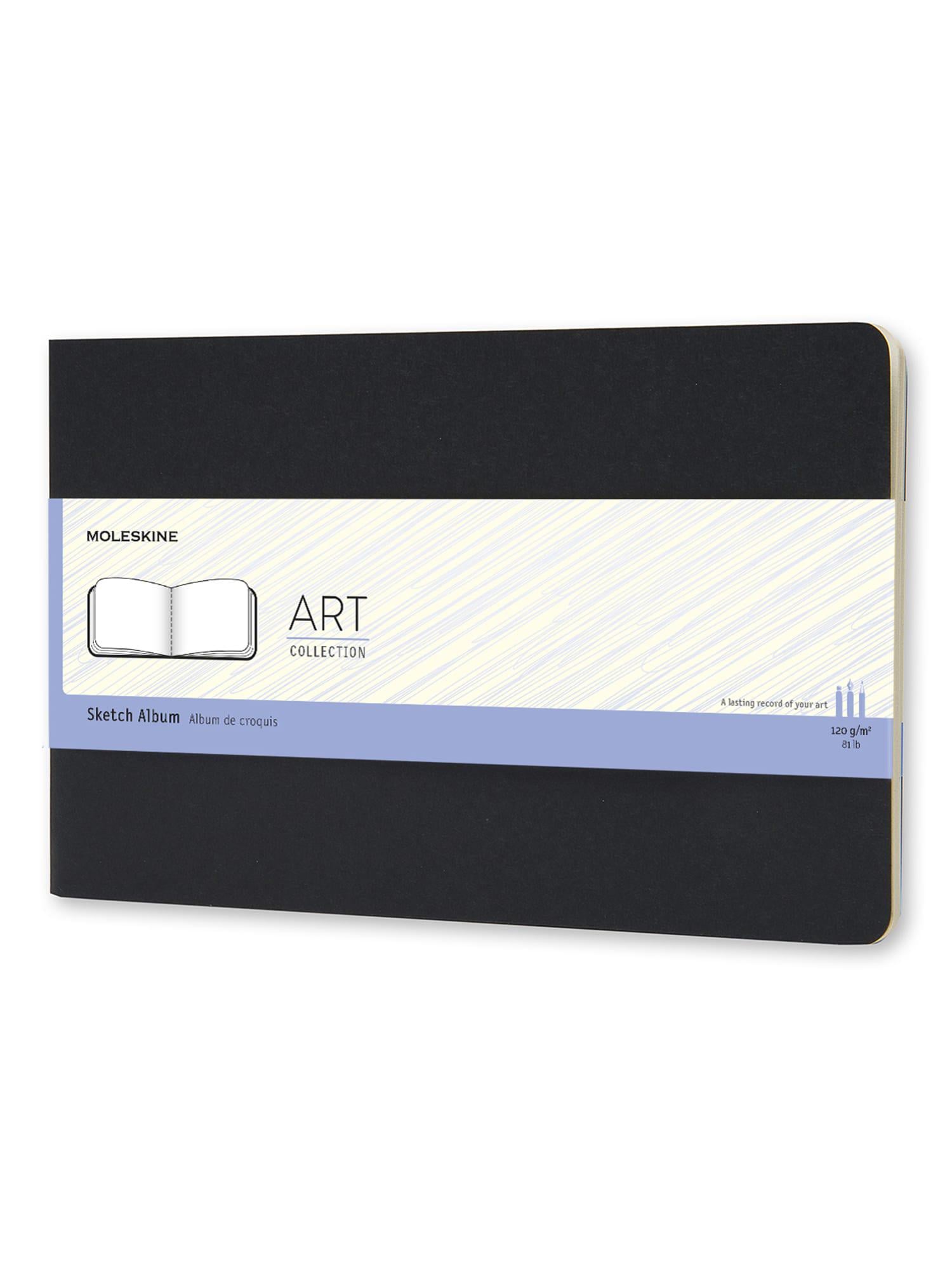 Блокнот Moleskine Art Cahier средний для очерков Черный (ARTSKA3)