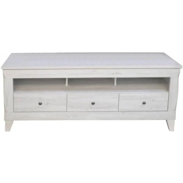 Тумба под ТВ Gerbor RTV3S Граф 1560х470х640 мм Аляска (41054)